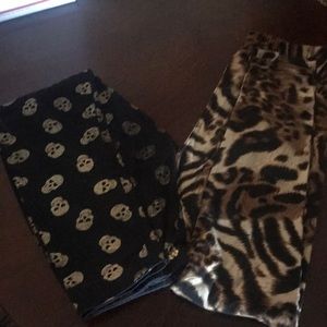Leopard and Skull Leggings
